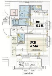 エステムコート大阪新町の物件間取画像